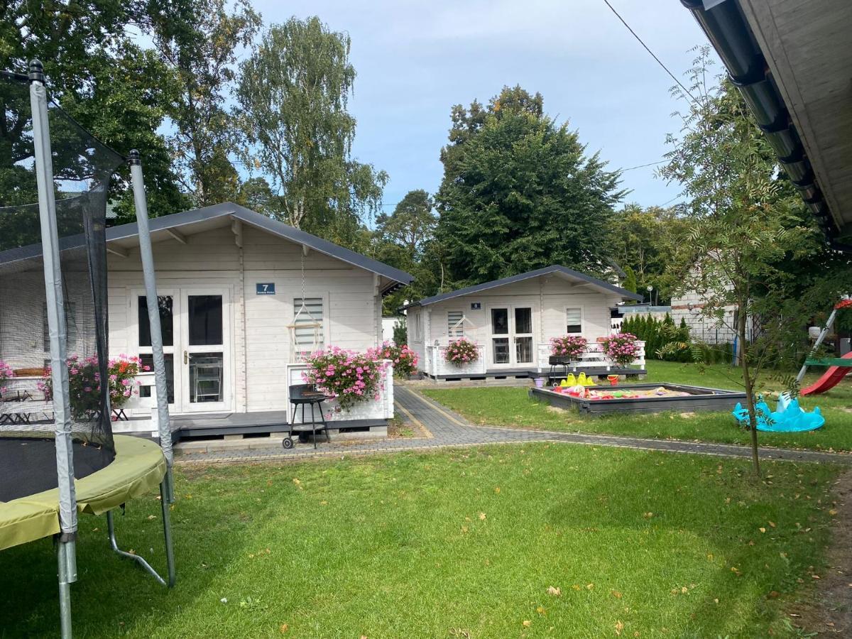 Domki Siodme Niebo Stegna  Exteriör bild