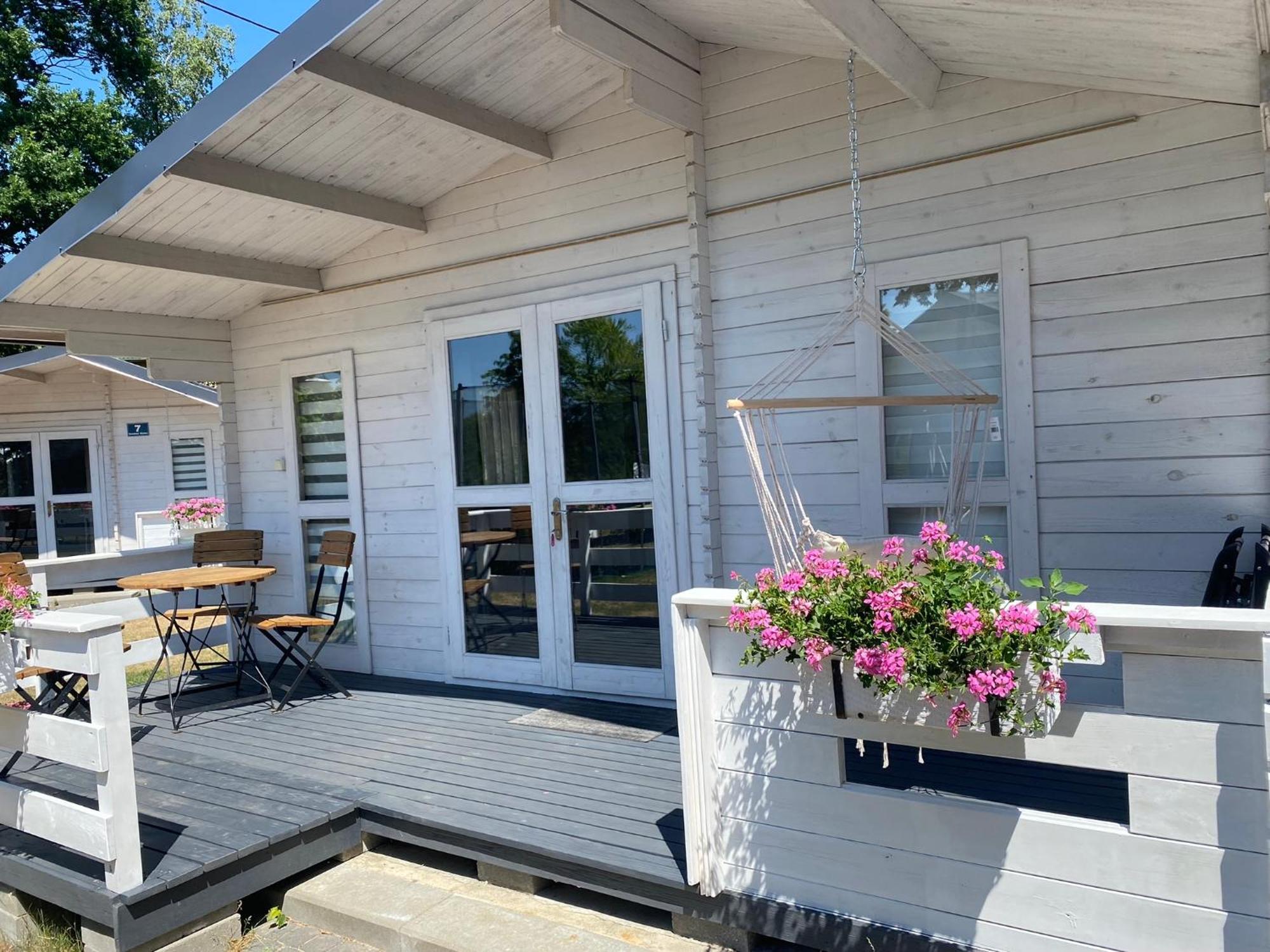 Domki Siodme Niebo Stegna  Exteriör bild